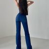 519KMyao5SL.jpg Denim Jumpsuit for Women Sexy Slim Fit Zipper Sleeveless V-Neck High Waist Fashion Jean Pants Rompers