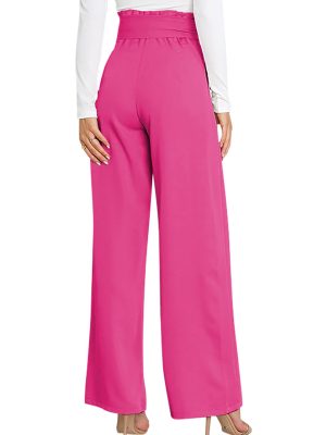 High Waist Wide Leg Pants for Women Business Casual Outfits Dress Pants