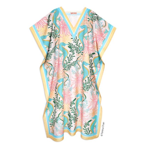 Seahorses Caftan Beach and Pool Coverup