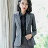 Women Office Ladies Formal Outerwear Work Tops Blazers and Jackets