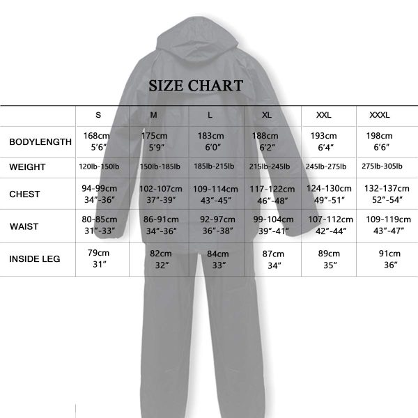 Men's Ultra-lite Waterproof Rain Suit for Golf,Hiking,Travel Running