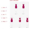 Women's Two Buttons Blazer Work Office Suit Jacket Notch Lapel Tuxedos Coat with Pockets