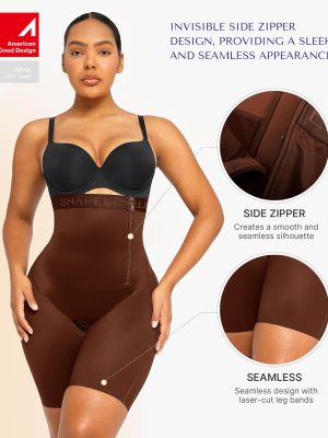 Shapewear For Women Tummy Control High Waisted Body Shaper Shorts Butt Lifting Shapewear Higher Power Panties