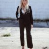 2 Piece Outfits for Women Dressy Blazer Jackets High Waisted Straight Leg Pants Suits Set Business Casual Office
