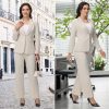 Women's Business Suits for Work Professional 2 Piece Slim Fit Outfits for Women