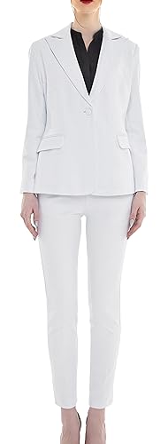 Women's Business Blazer Pant Suit Set for Work