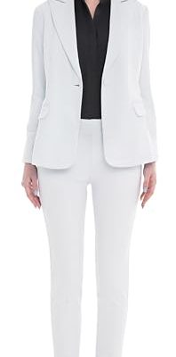 Women's Business Blazer Pant Suit Set for Work