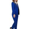 Women's 3 Pieces Satin Suit Black Peak Lapel Fashion Outfits Casual Party Wedding Blazer Jacket Vest Pants Set