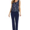 Womens Floral 3PC Pant Suit