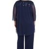 Womens Sequined 3PC Pant Suit