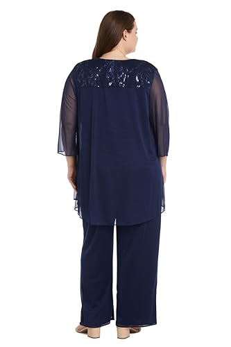 Womens Sequined 3PC Pant Suit