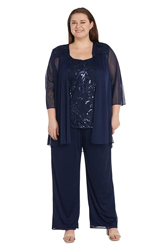 Womens Sequined 3PC Pant Suit