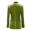 Womens Pant Suit Velvet 2 pcs Peak Lapel Double Breasted Women's Suiting for Work Professional