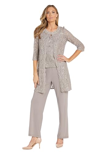 Women's Pearl Glow Lace Pant Set