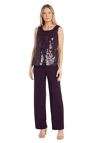 3PC Sequined Sleeveless Top, Jacket & Ity Duster Pant Set