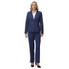Women 3 Piece Suit Single Breasted Blazer Formal Business Pantsuit Office Lady Tuxedo Set