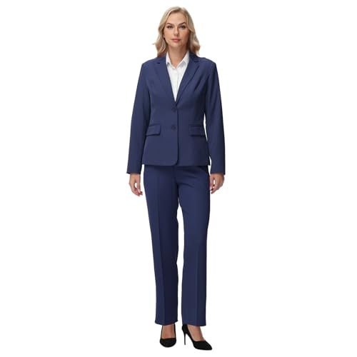 Women 3 Piece Suit Single Breasted Blazer Formal Business Pantsuit Office Lady Tuxedo Set