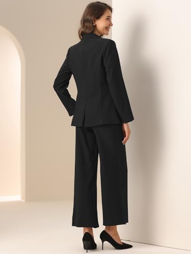 Blazer Pant Suits for Women Work Blazer Pants Set Business 2 Piece Outfits