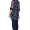 Womens Floral 3PC Pant Suit