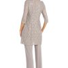 Women's Pearl Glow Lace Pant Set