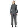 Women's Suits 2 Piece Blazer Pants Set Peak Lapel One Button Business Outfits for Work Professional