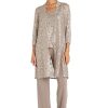 Women's Scallop Lace Duster Pant Set