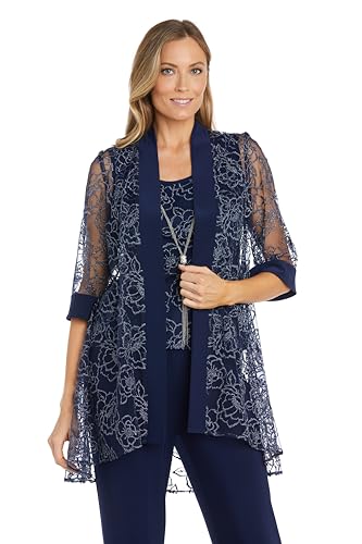 Womens Floral 3PC Pant Suit
