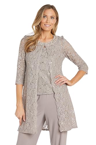 Women's Pearl Glow Lace Pant Set