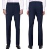 Mens 3 Piece Slim Fit Suit Set, 2 Button Solid Blazer Jacket Vest Pants Business Tuxedo