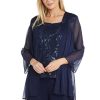 Womens Sequined 3PC Pant Suit