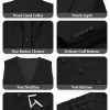 Women's 3 Piece Suit Lady Business Casual Office One Button Slim Fit Blazer Jacket Vest Pants Set