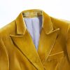 Velvet Womens Pant Suit Double Breasted Suit Women Formal Suit Womens Business Suits 2 Piece Set
