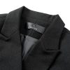 Women's 2 Piece Double Breasted Suit Set Two Button Blazer and Pants