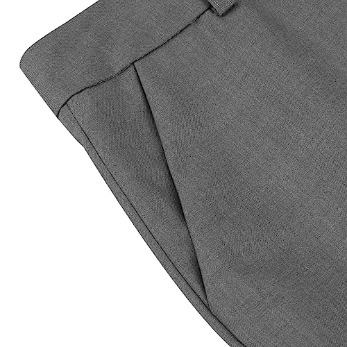 Women's 2 Pieces Office Suit Set Long Sleeve Blazer Jacket and Suit Pants
